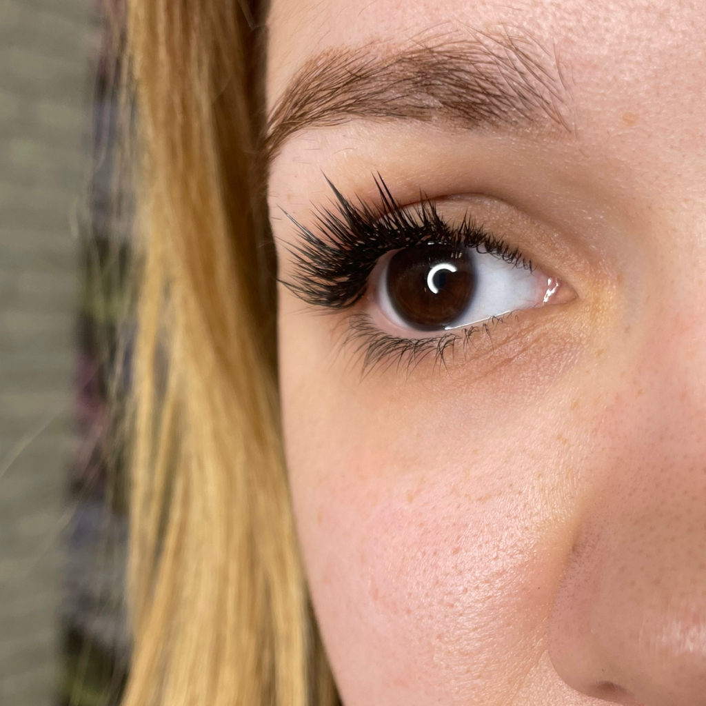 Мокрый эффект с добавлением лучей