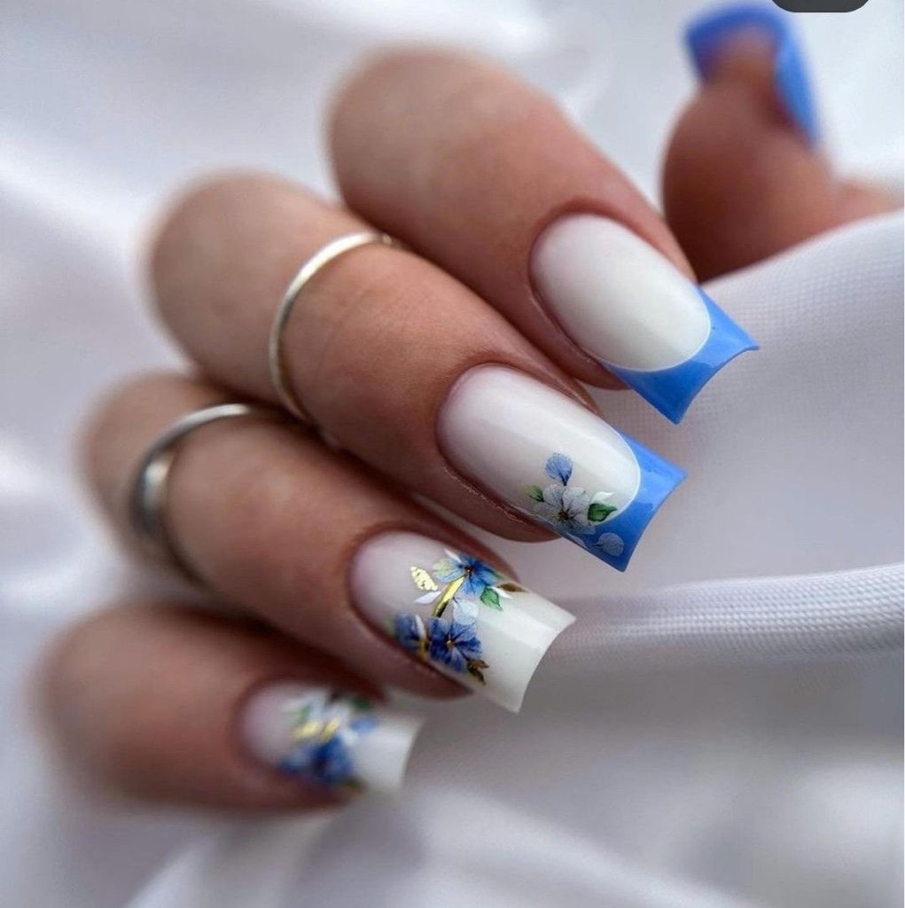 Слайдер , стемпинг -1 ноготь