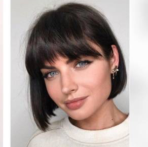 Стрижка челки