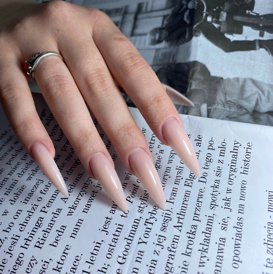 Пакет макси экстра длина (наращивание ногтей; однотонное покрытие)