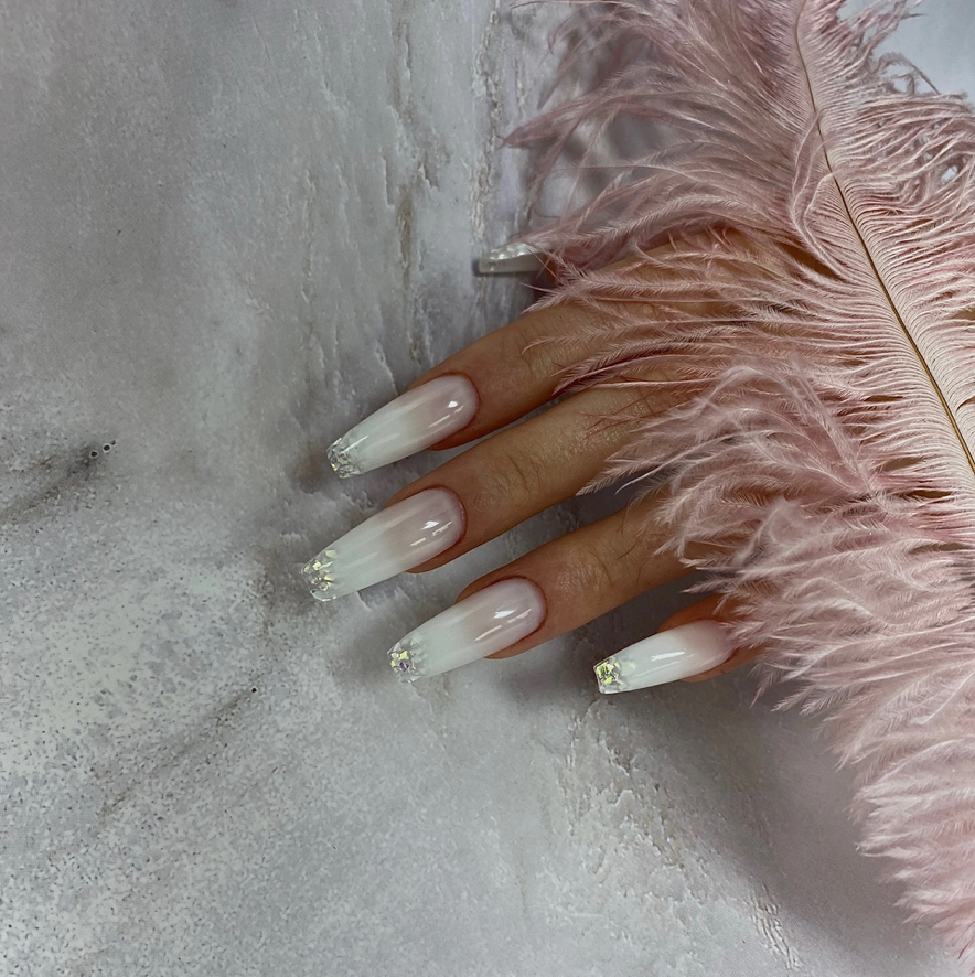 Пакет стандарт длина экстра +дизайн/френч