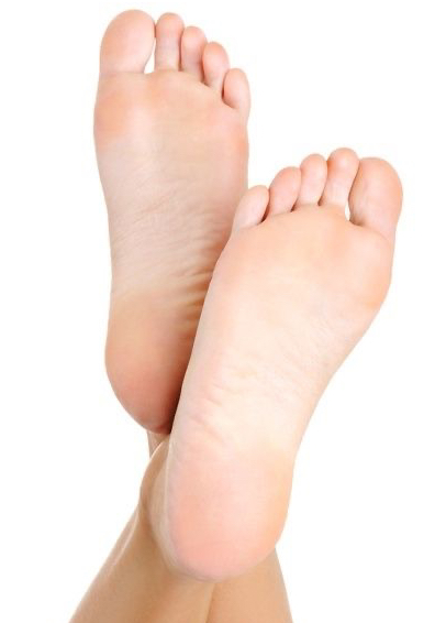 Педикюр с обработкой стопы без покрытия