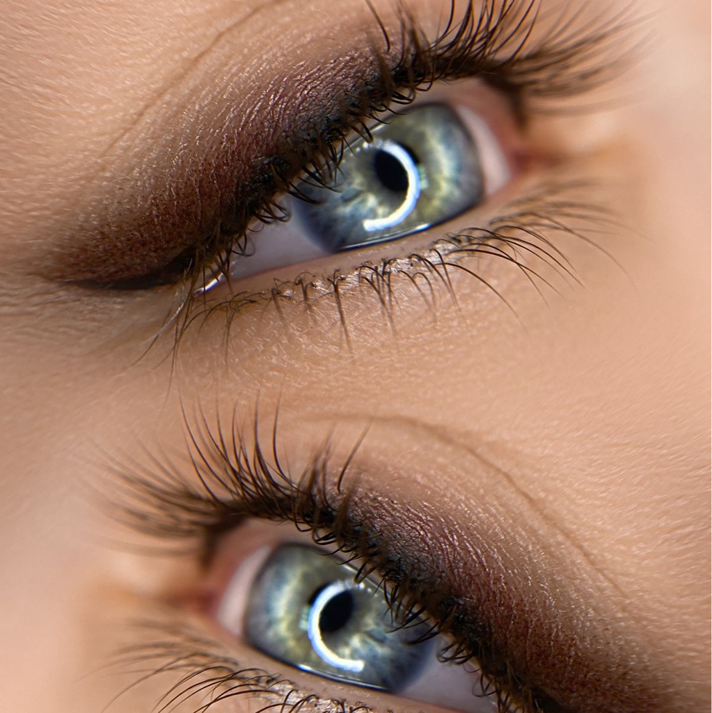 Перманентный макияж глаз (стрелочка+межресничка)