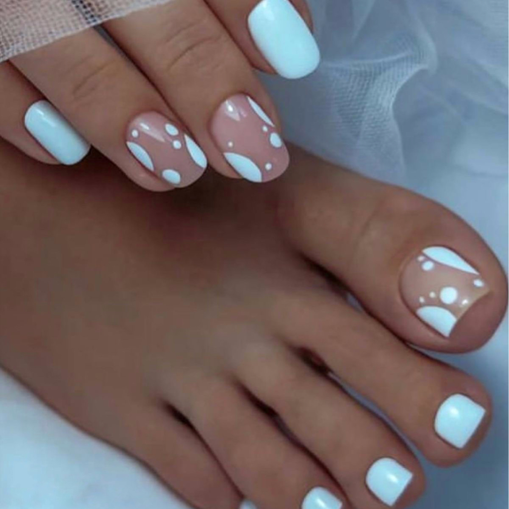 маникюр гель-лак+педикюр гель-лак