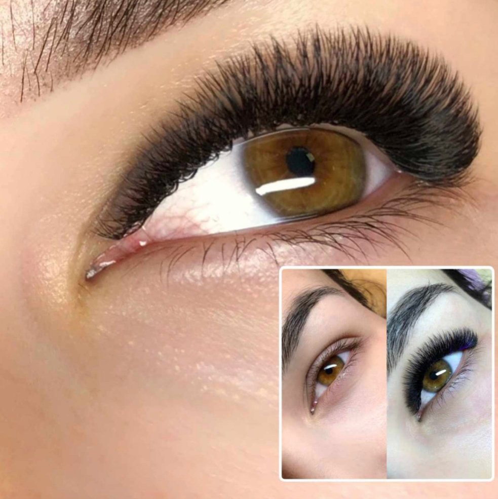 Наращивание ресниц 4D