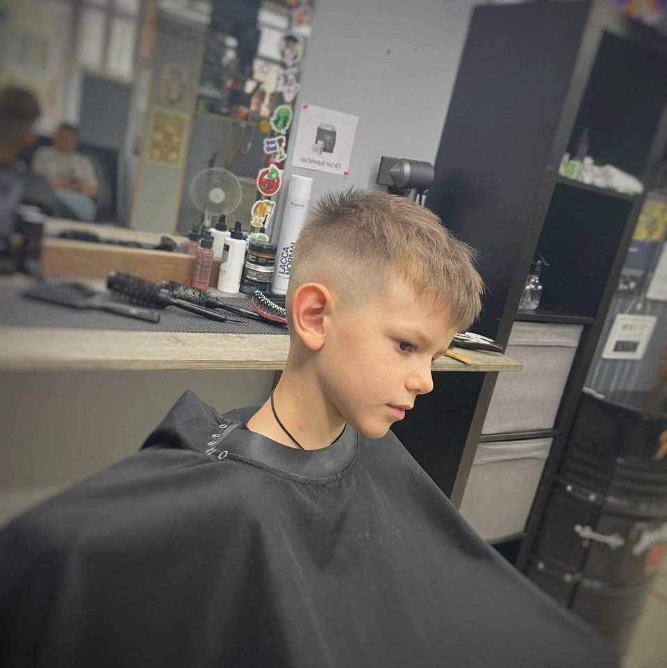 Стрижка мальчика до 10 лет