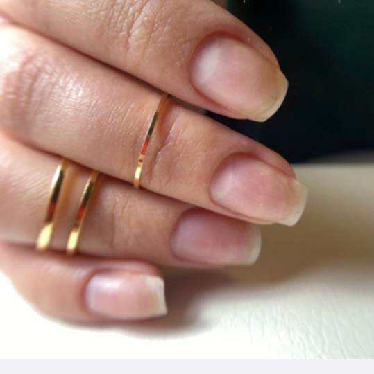 Маникюр комбинированный без покрытия