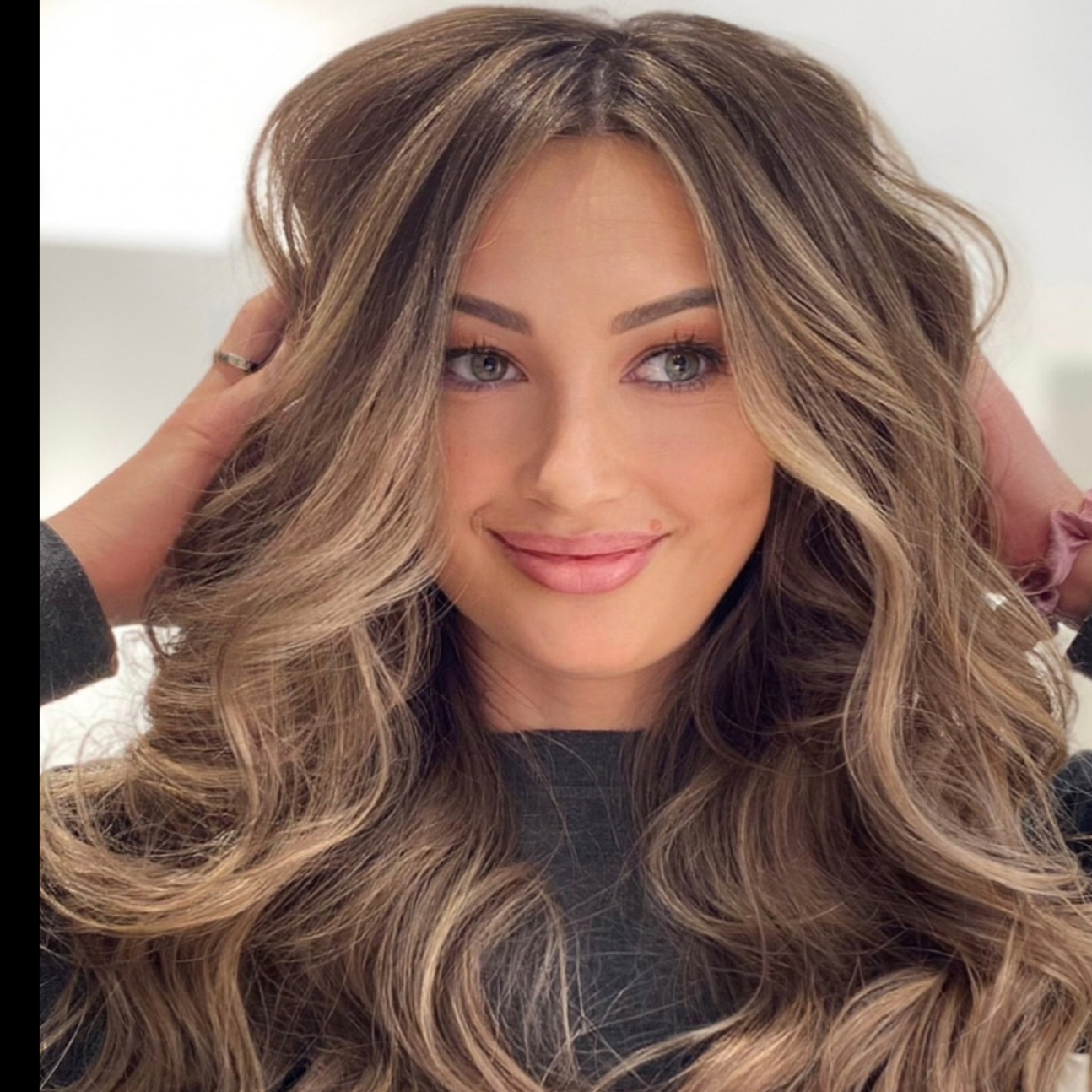 Укладка на горячий инструмент (длинные)