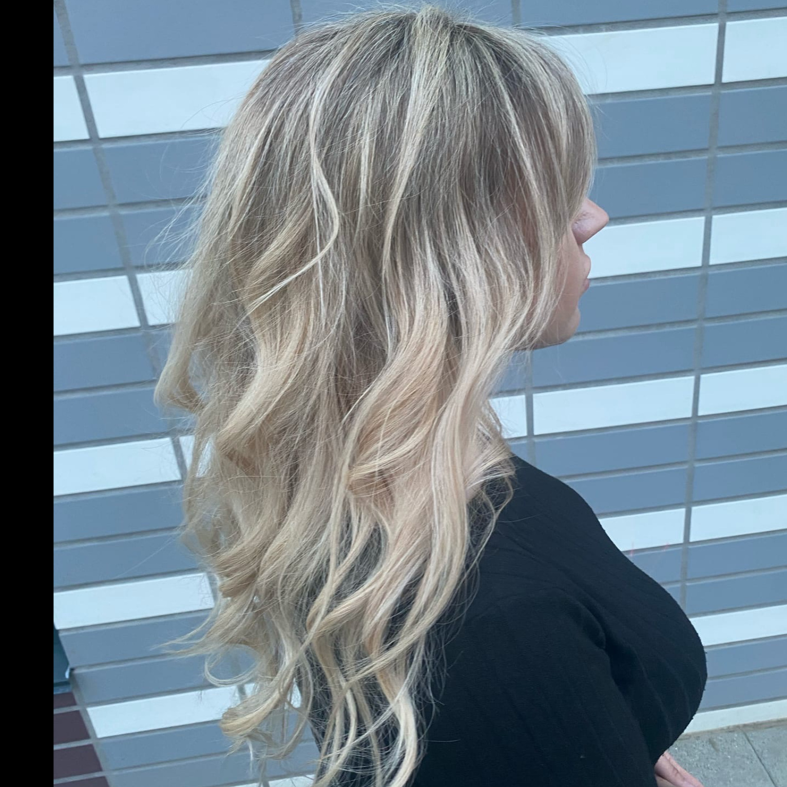 Укладка на горячий инструмент  (средние)