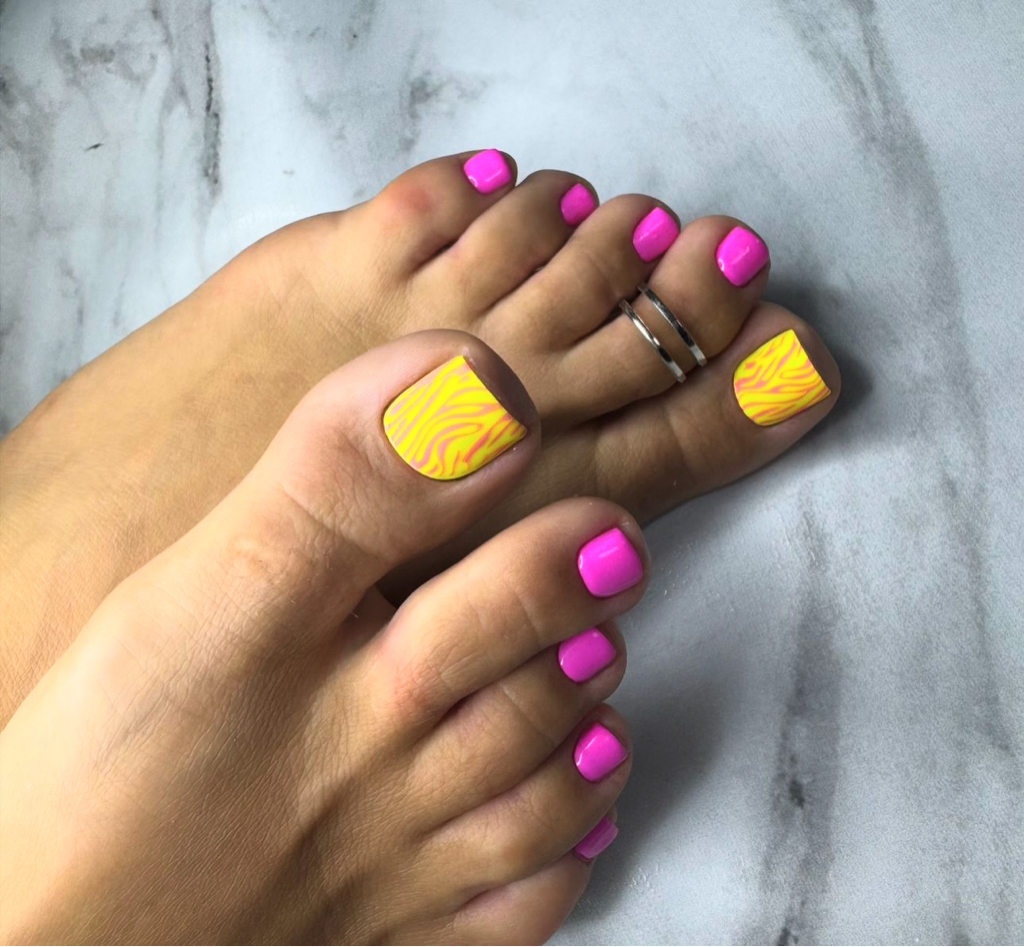 Педикюр аппаратный+пальчики с покрытием