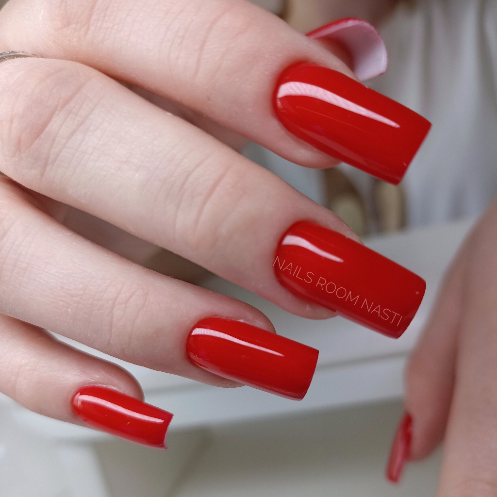 Наращивание под лак