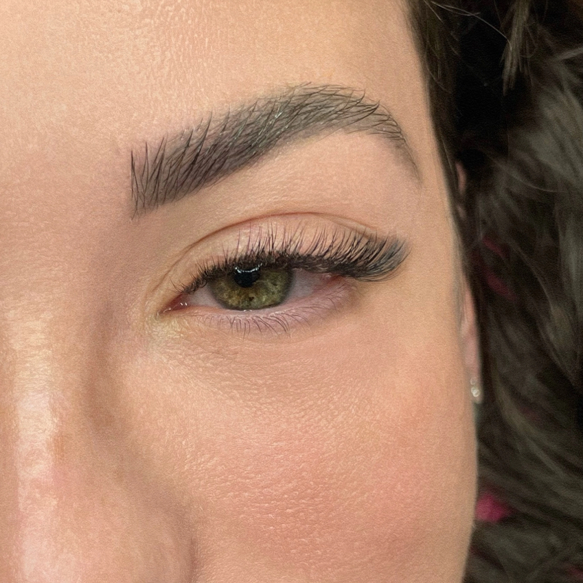 Наращивание ресниц 1D