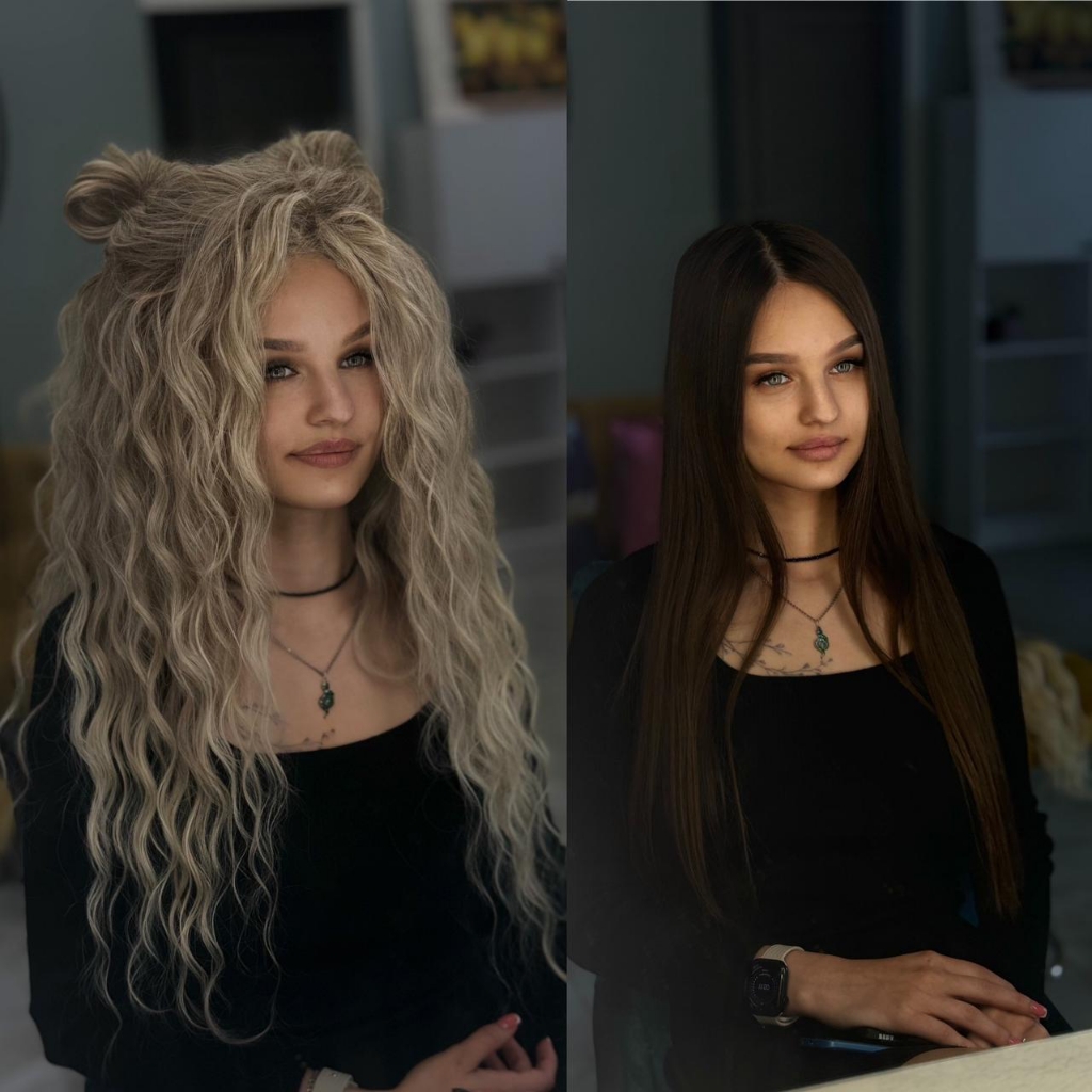 Снятие кудрей