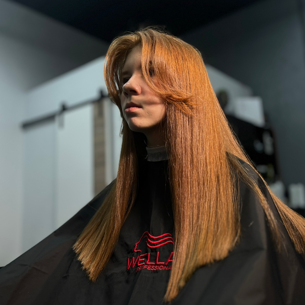 Оформление челки