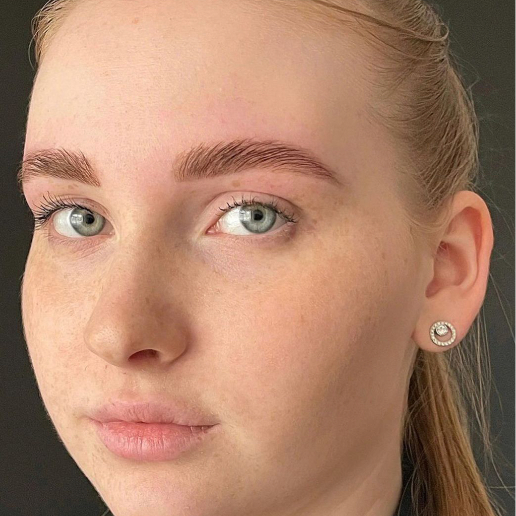 Долговременная укладка+ коррекция + окрашивание