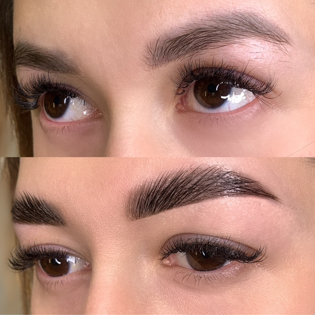 Ламинирование бровей