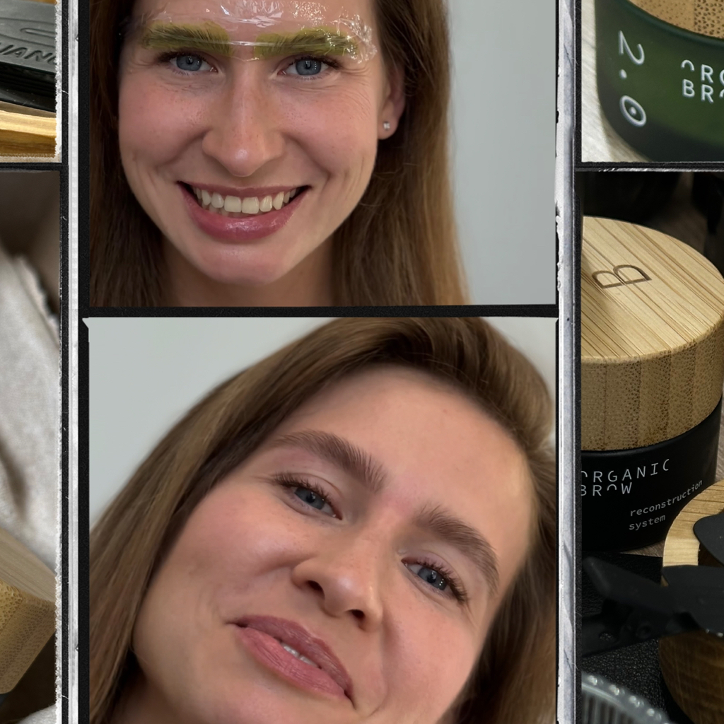 ORGANIC BROW + окрашивание ресниц