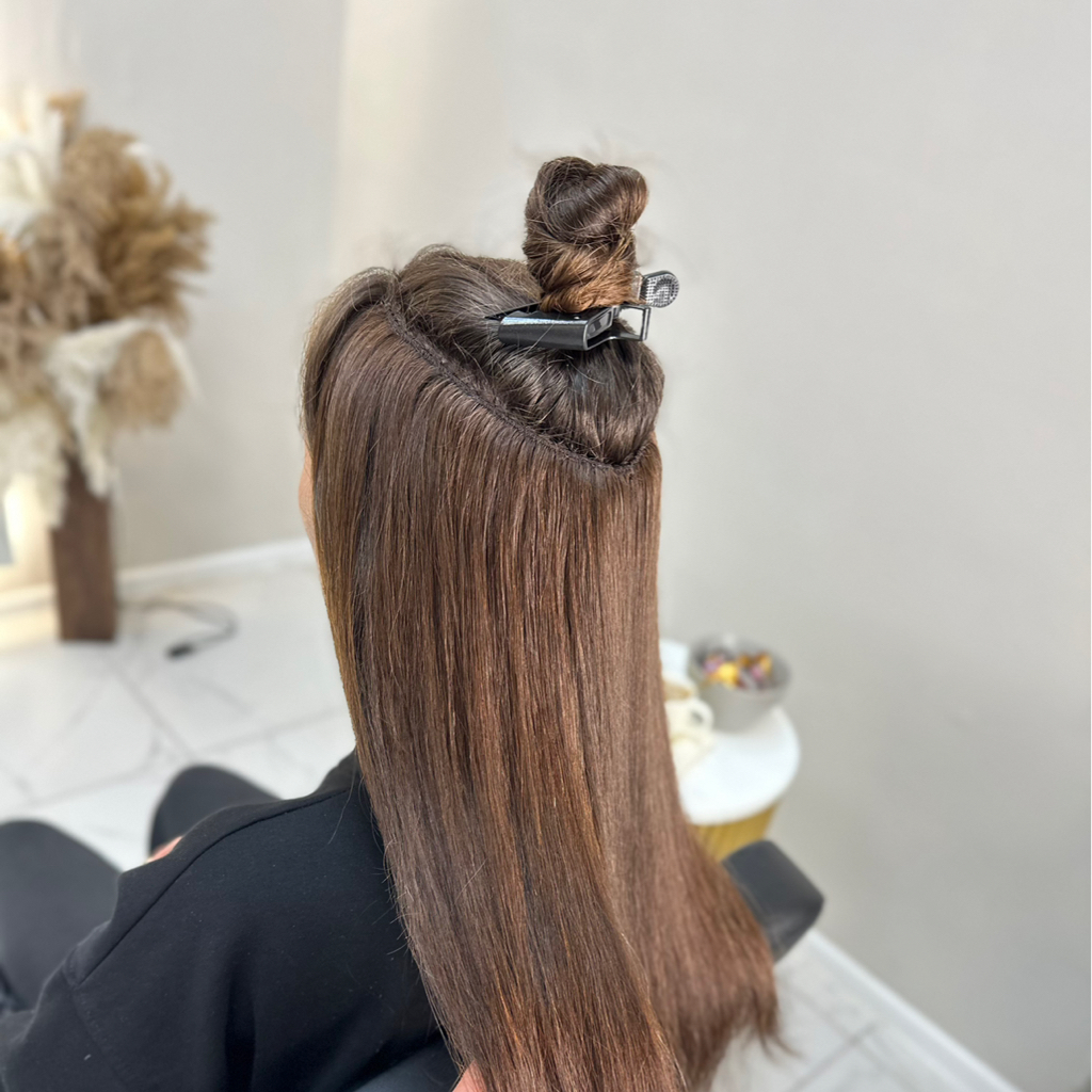 Коррекция на косичке топ мастер Вероника