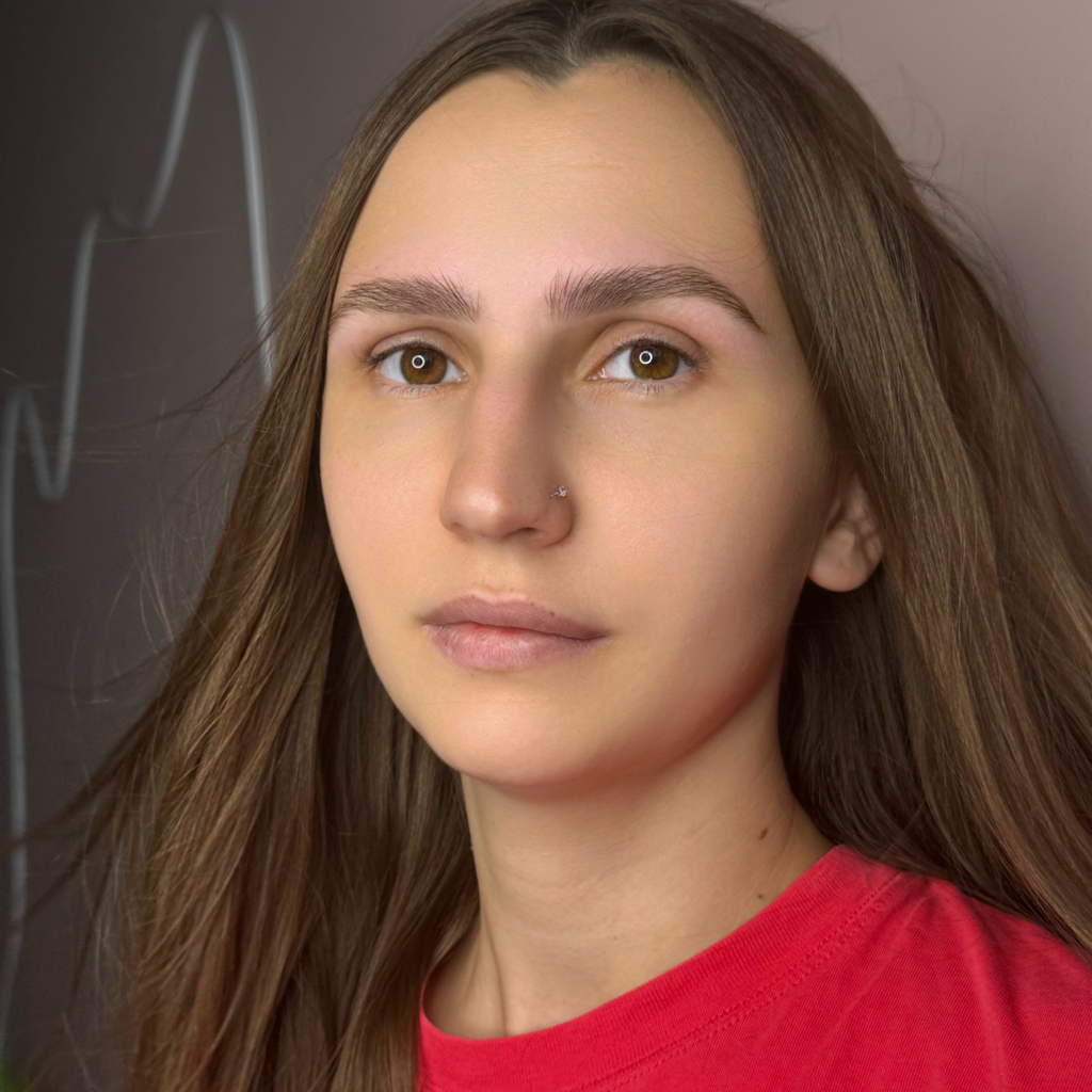 Осветление бровей