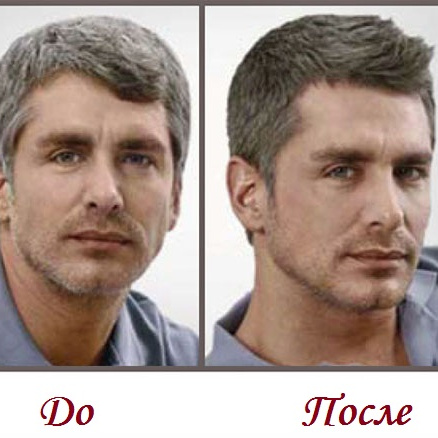 Камуфляж седины (тонирование)