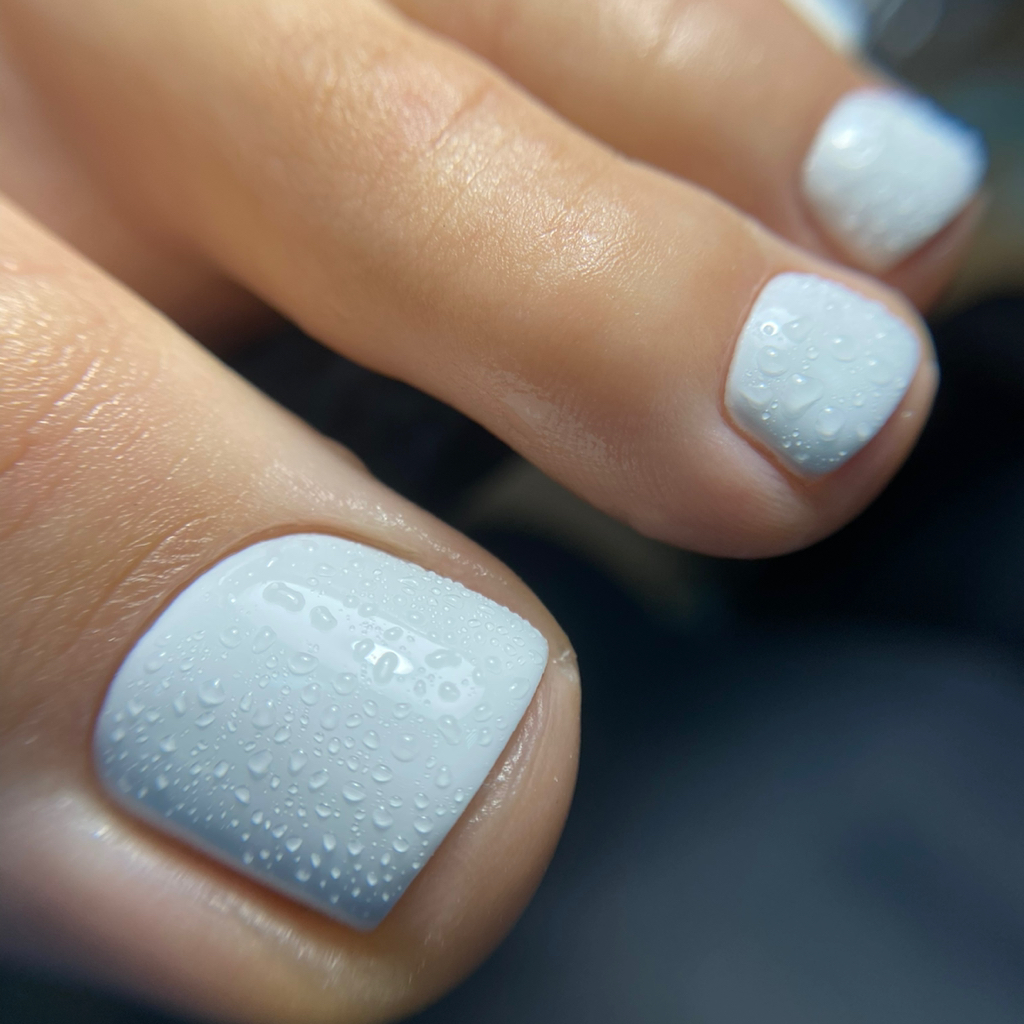 Педикюр (обработка пальцев) с покрытием