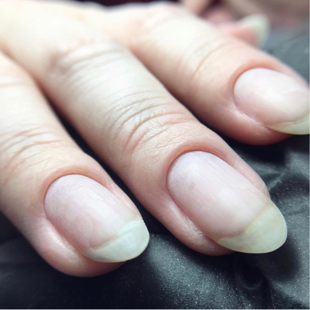 Снятие нашего материала на руках (без дальнейшего покрытия)