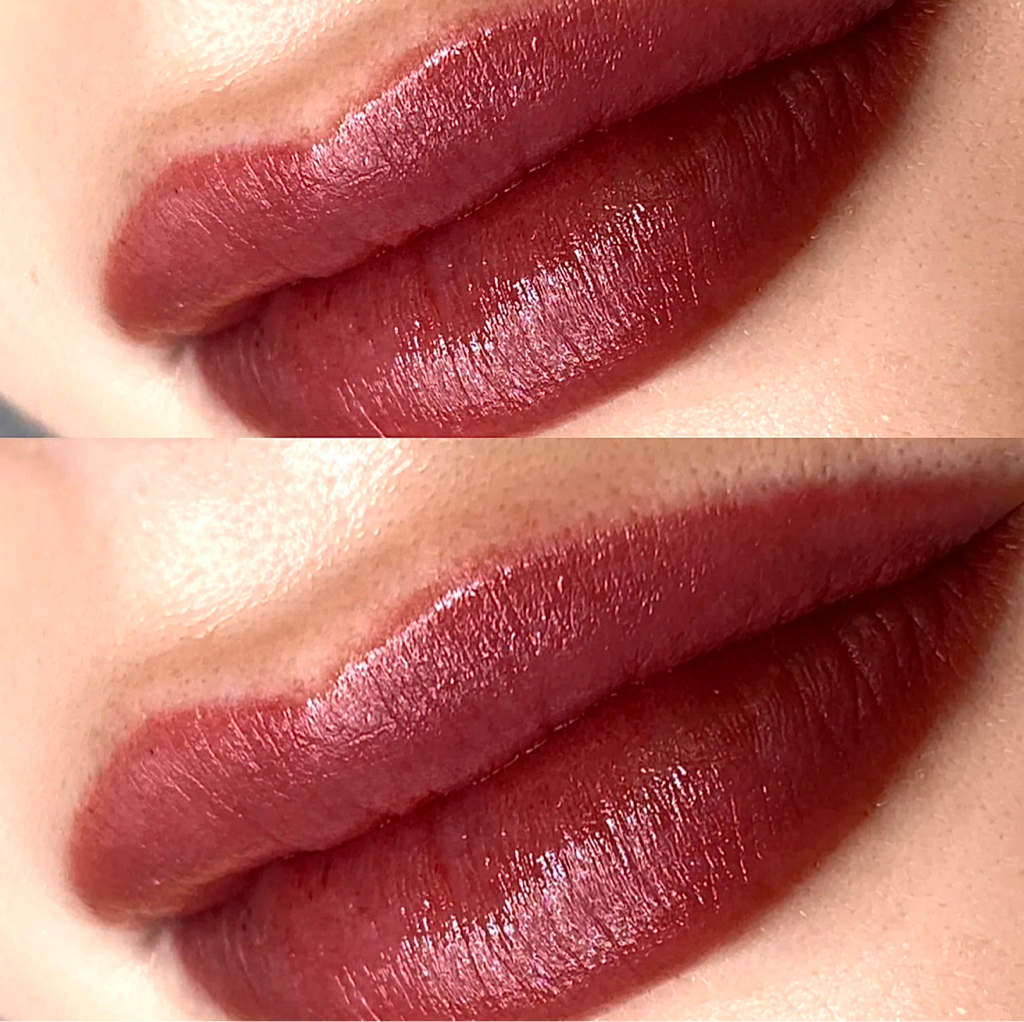 Перманентный макияж губ второй этап (коррекция)