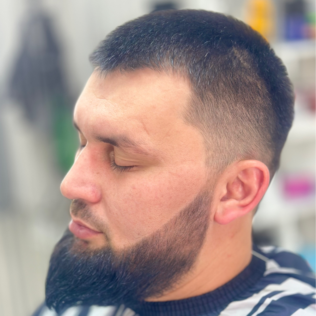 Оформление бороды и усов