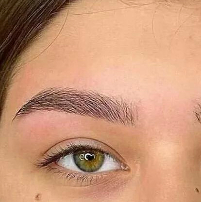 Коррекция + прореживание бровей