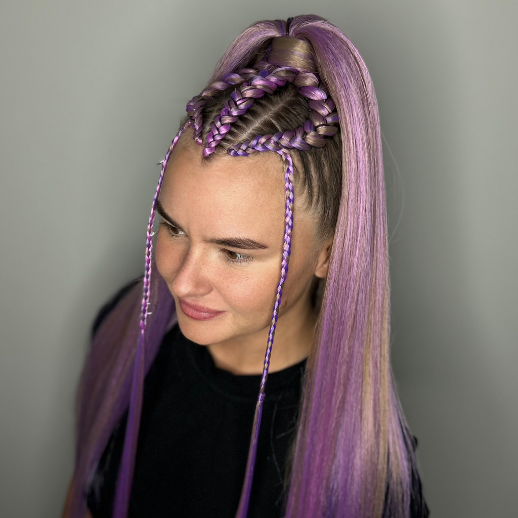 Брейды в хвост