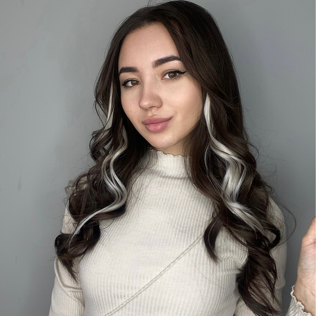 Цветные прядки