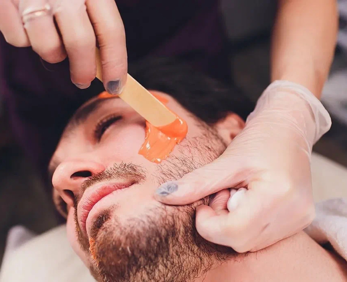 Борода - мужская депиляция Сахар /Воск
