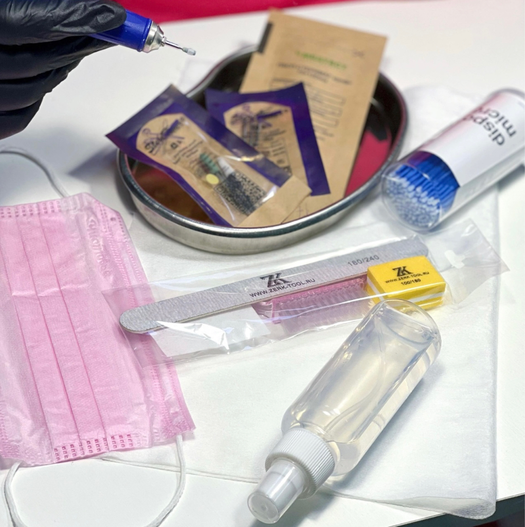 Снятие гель-лака (чужой работы)