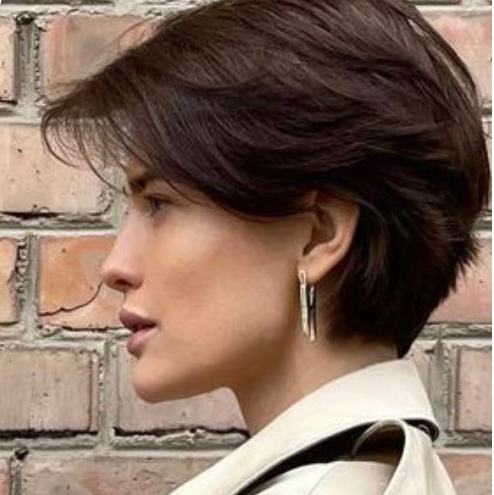 Однотонное окрашивание на короткие(вся длина)