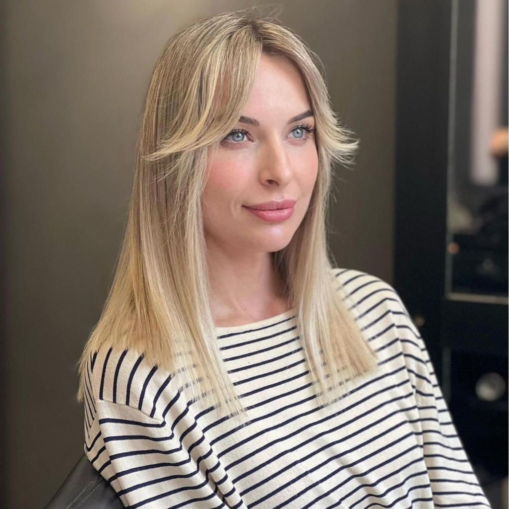 Стрижка челки