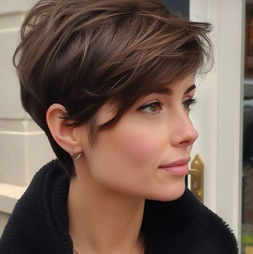 Смывка на короткие волосы