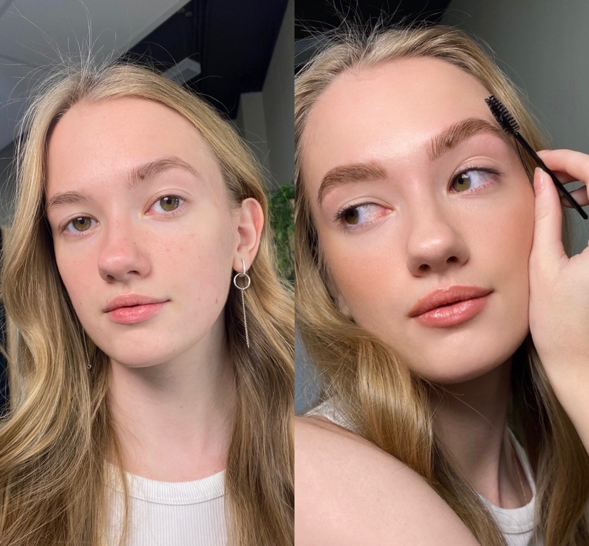 Коррекция бровей + окрашивание бровей