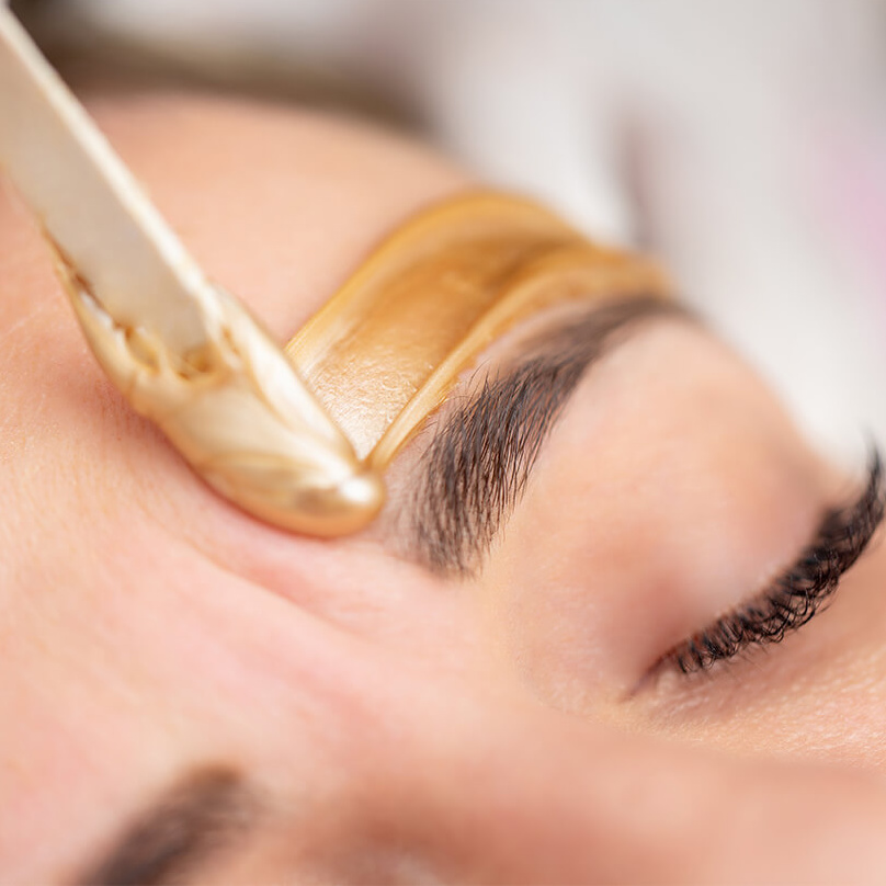 Восковая эпиляция одной зоны лица