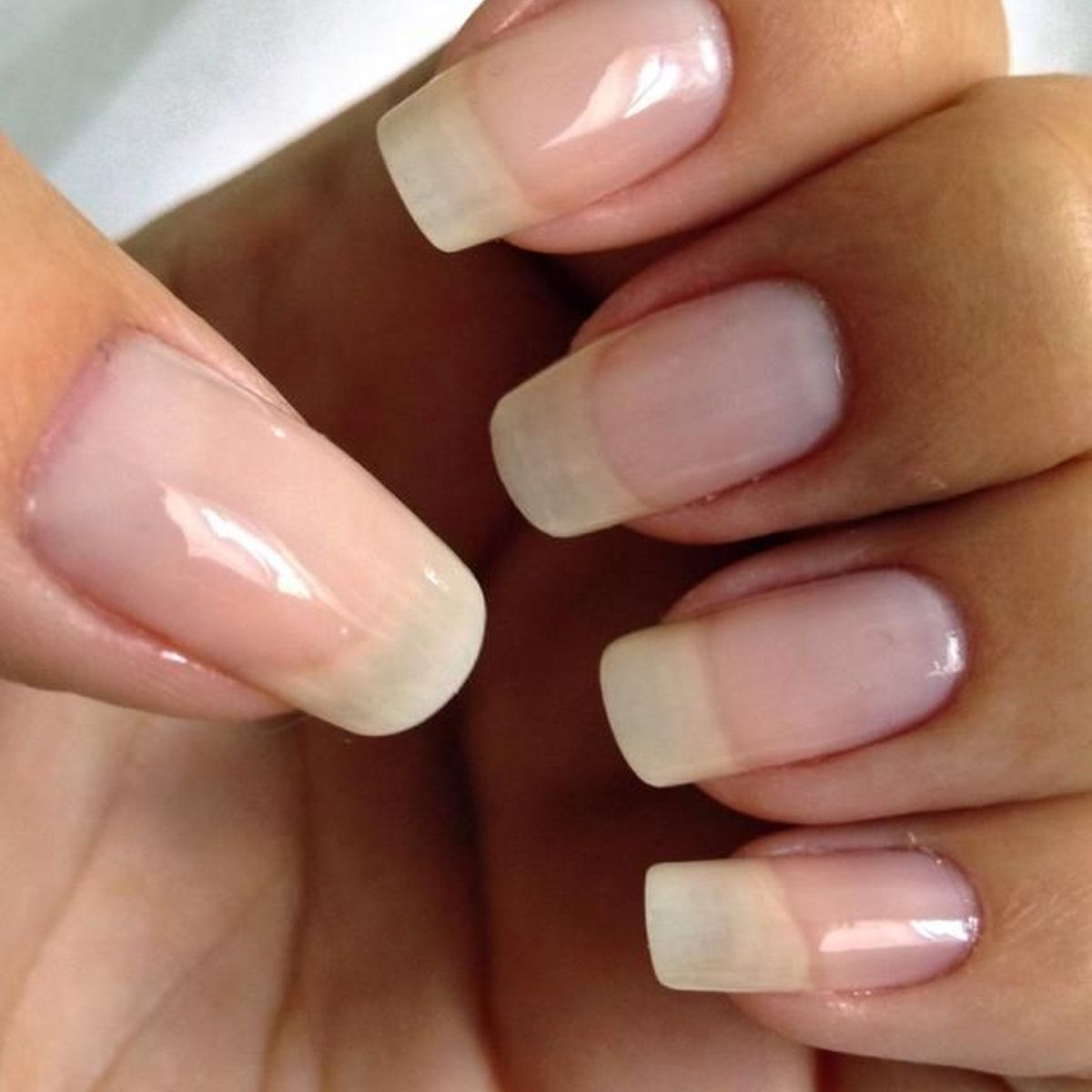 Наращивание без маникюра и покрытия