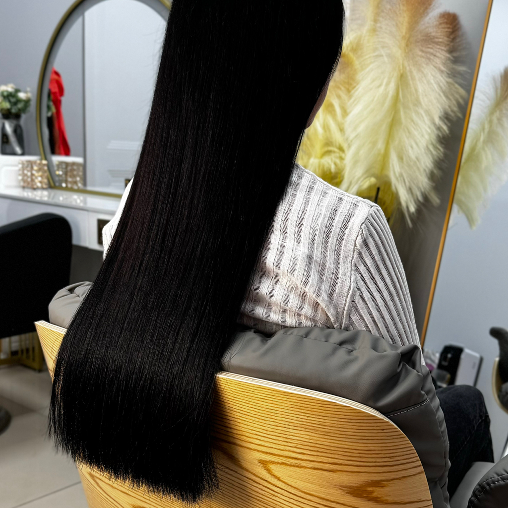 Коррекция голливудского наращивания волос 2 тресса