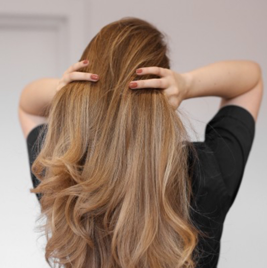 Укладка феном