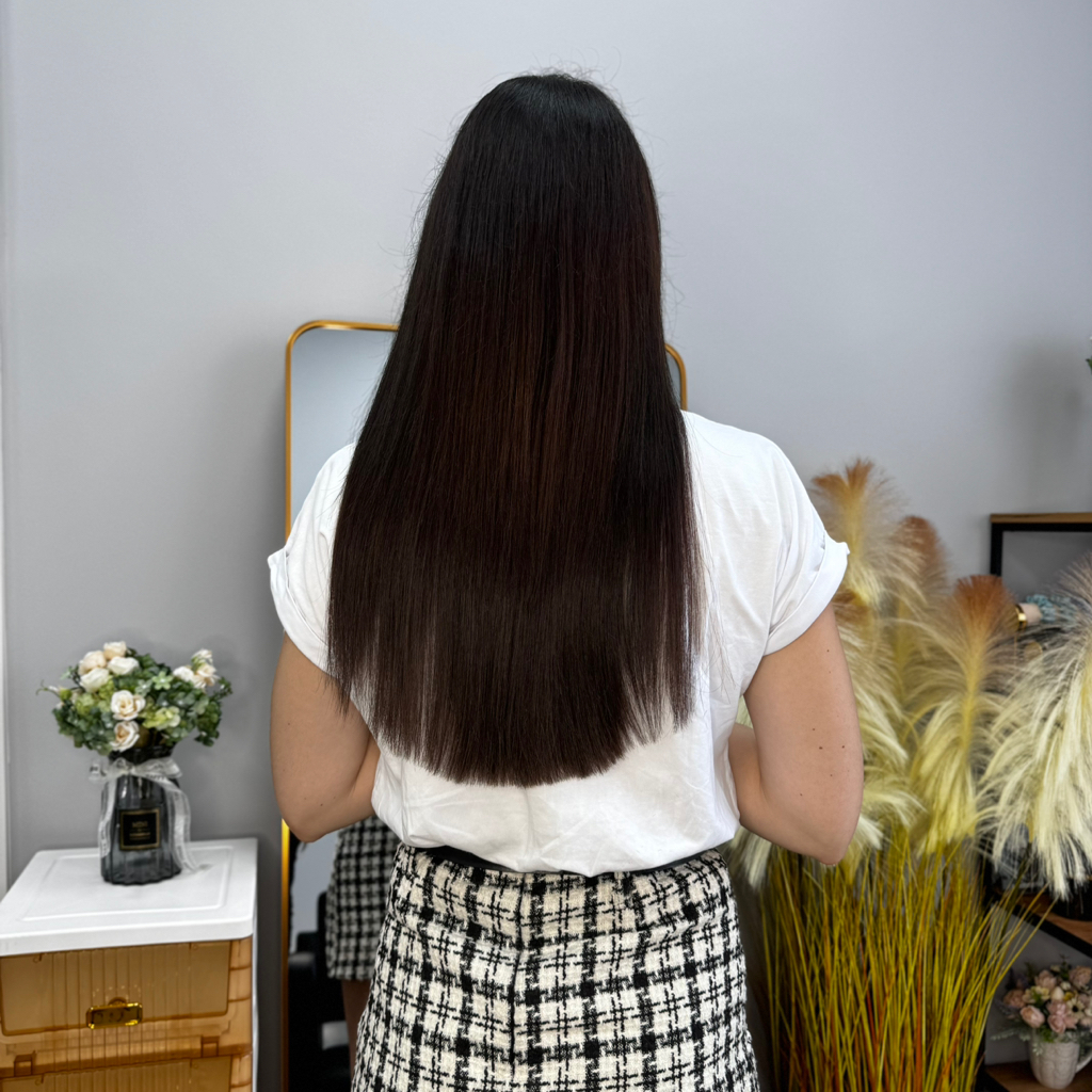 Коррекция голливудского наращивания волос 1 тресс