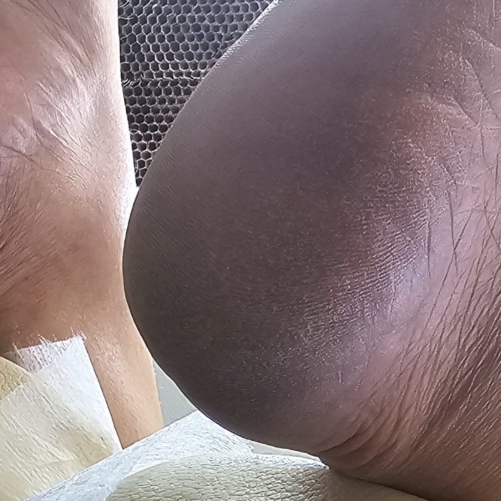 Педикюр полный без покрытия