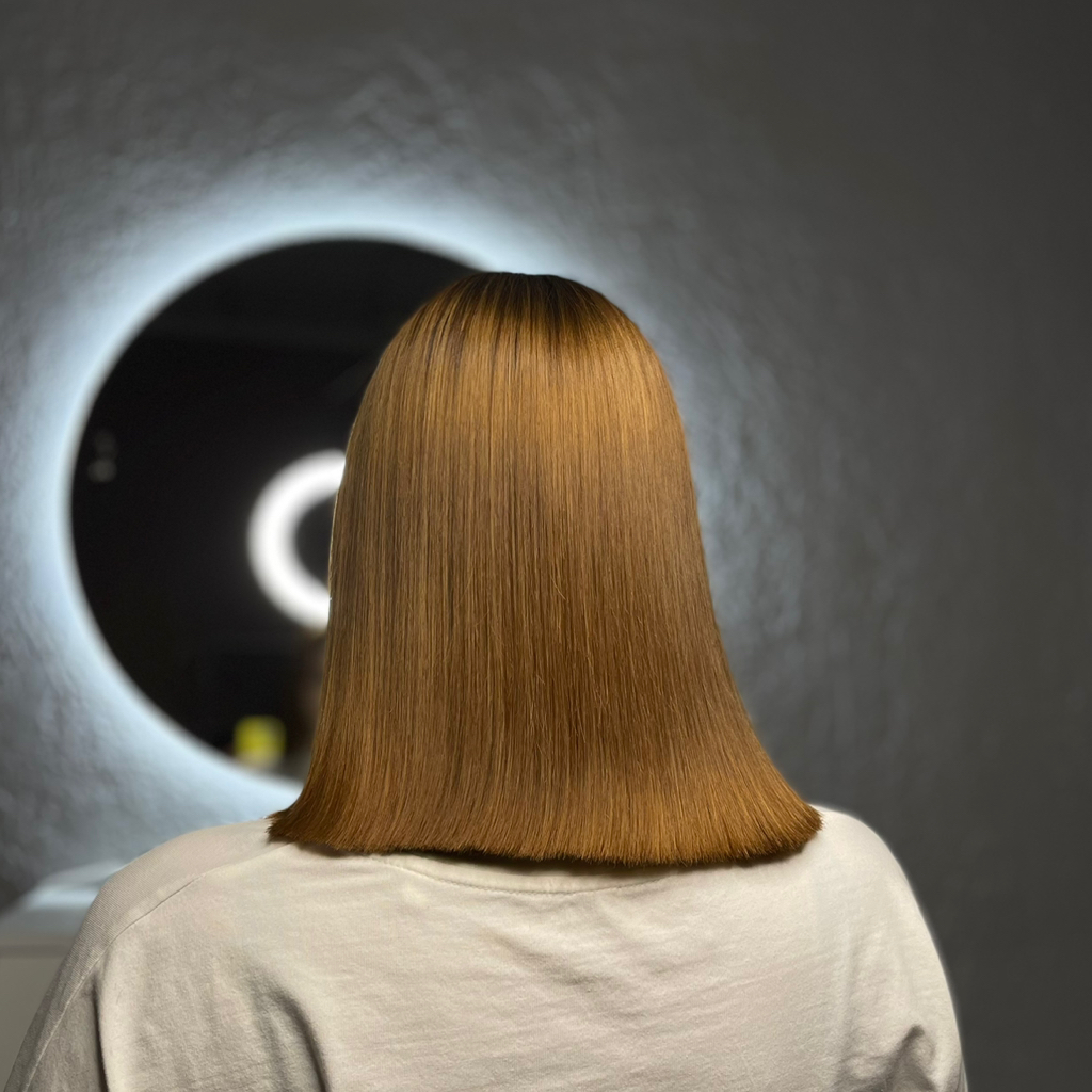 Кератиновое выпрямление