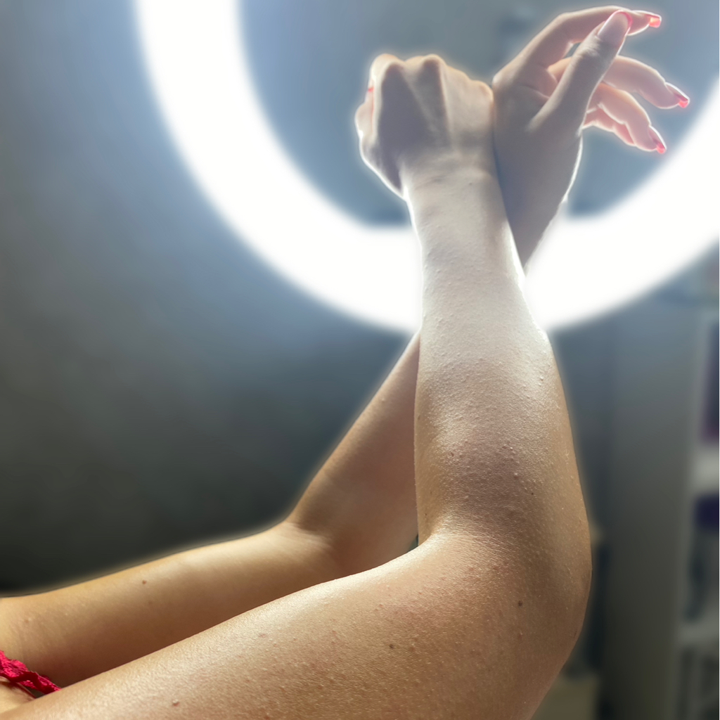 Руки до локтя