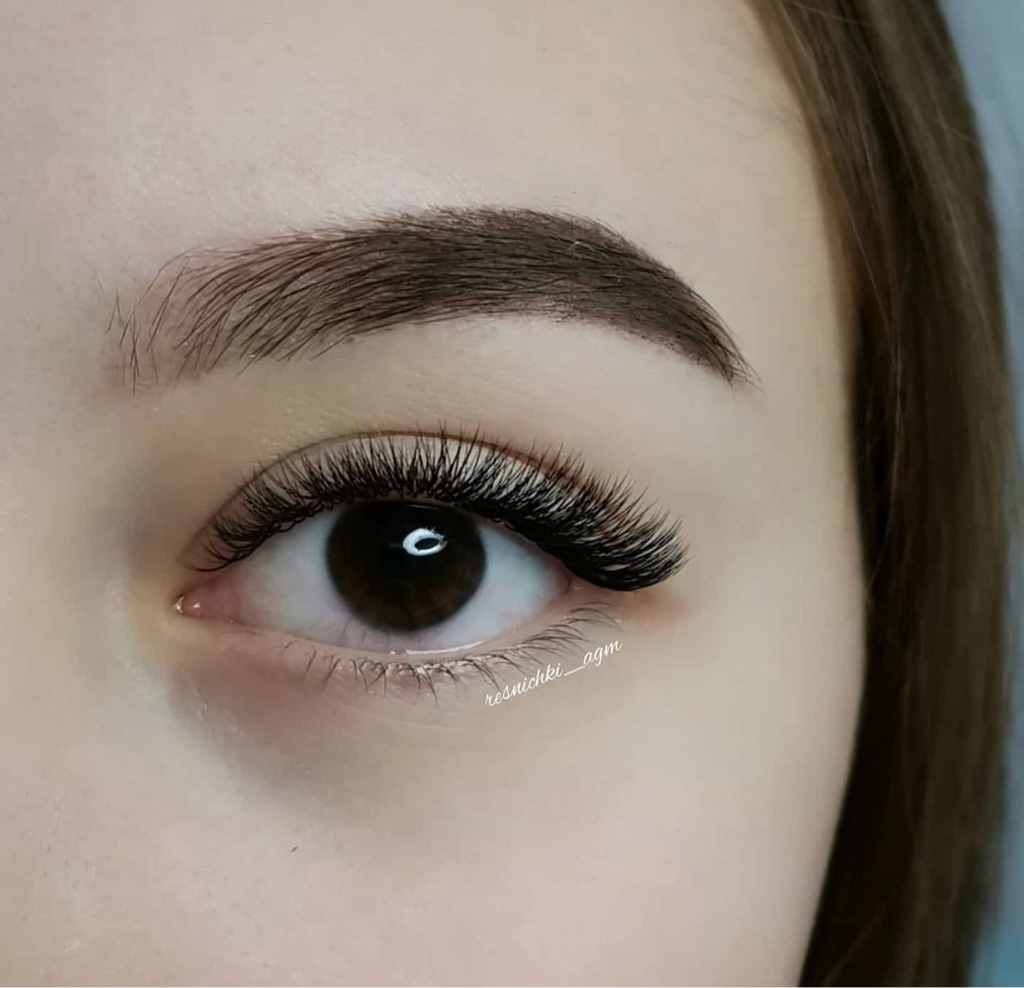 2 D наращивание ресниц