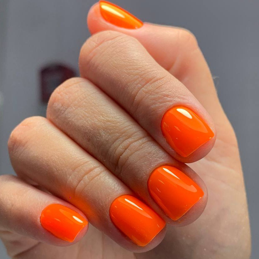 Маникюр с покрытием гель лак