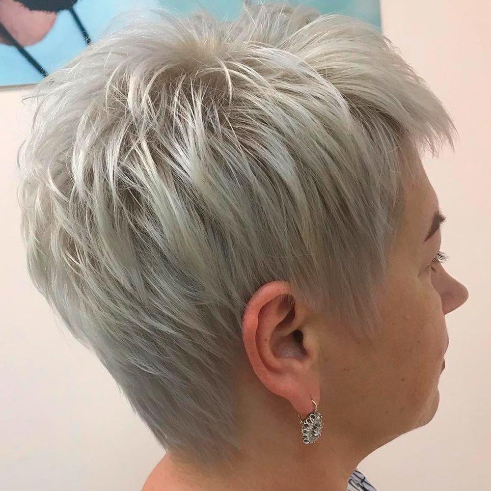 Укладка на короткой стрижке