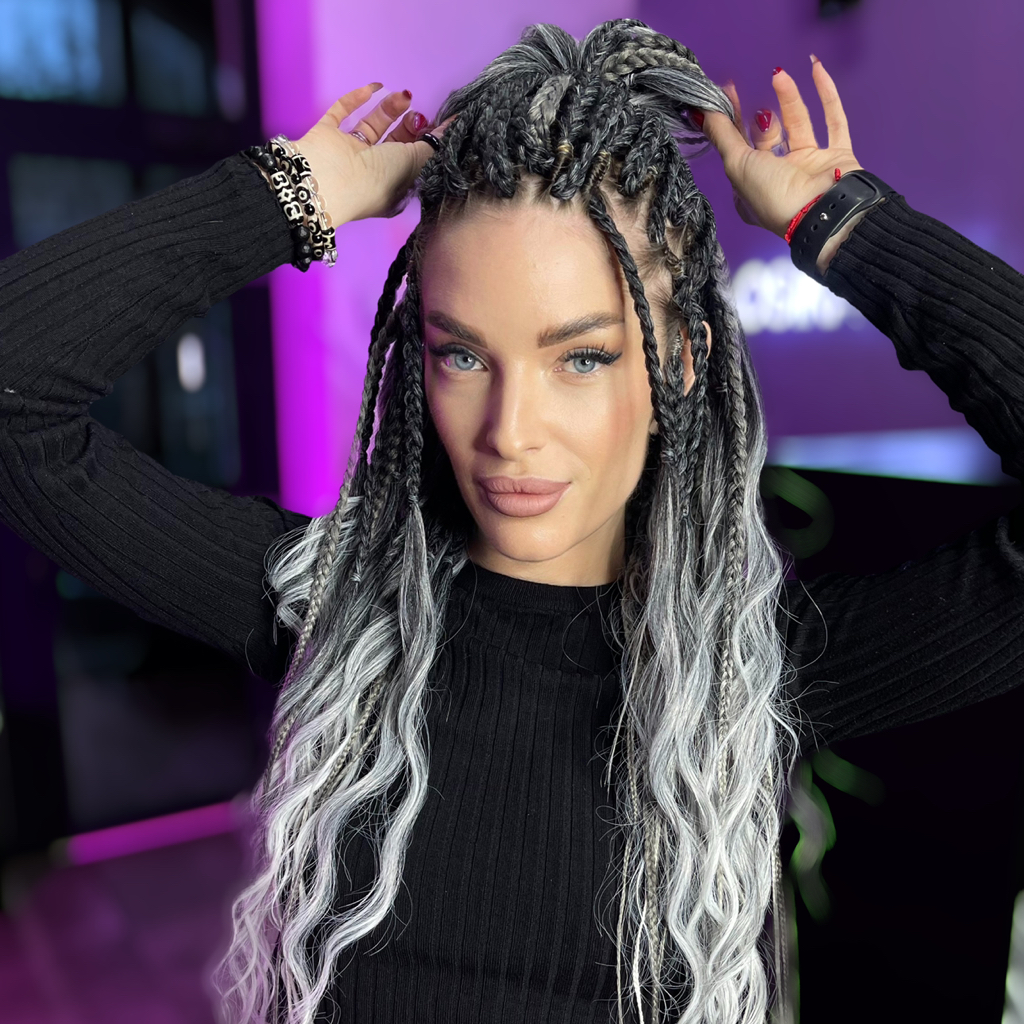 ДЕ косы со свободным концом