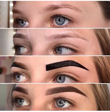 Окрашивание бровей